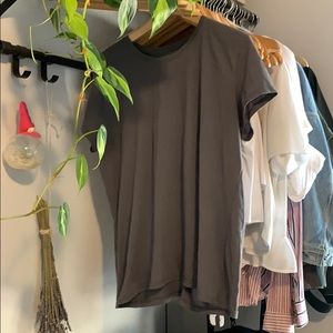 Plain grey tee